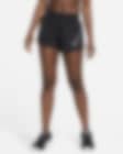 Low Resolution กางเกงวิ่งขาสั้นเอวปานกลางมีซับในผู้หญิง Nike Dri-FIT One Swoosh