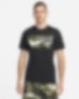 Low Resolution Nike Dri-FIT Men's Camo Fitness T-Shirt