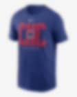Low Resolution Chicago Cubs Team Scoreboard Men's Nike MLB T-Shirt
