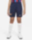 Low Resolution FC Barcelona 2022/23 Stadium Home Nike Dri-FIT Fußball-Shorts für jüngere Kinder