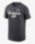 Men's Nike Anthracite Los Angeles Rams Super Bowl LVI Champions Roster  T-Shirt