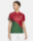 Low Resolution Portugal 2022/23 Stadium Home Women's Nike Dri-FIT Soccer Jersey