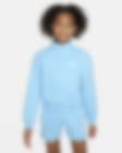 Low Resolution Nike Sportswear Club Fleece Big Kids' (Girls') 1/2-Zip Long-Sleeve Top