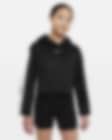 Low Resolution Nike Pro Therma-FIT Genç Çocuk (Kız) Kapüşonlu Sweatshirt'ü