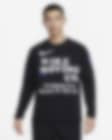 Low Resolution Nike Dri-FIT Men's Long-Sleeve Fitness Top