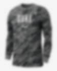 Low Resolution Duke Men's Nike College Crew-Neck Long-Sleeve T-Shirt