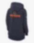 Nike Sideline Club (NFL Chicago Bears) Women's Pullover Hoodie.