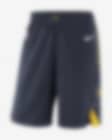 Adult Indiana Pacers Icon Authentic Shorts in Navy by Nike