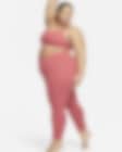 Low Resolution Nike Zenvy Women's Gentle-Support High-Waisted 7/8 Leggings (Plus Size)