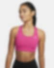 Low Resolution Nike Dri-FIT Swoosh Women's Medium-Support Non-Padded Sports Bra