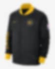 Low Resolution Langærmet Golden State Warriors Showtime City Edition Nike Dri-FIT-jakke med fuld lynlås til mænd