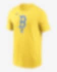 Low Resolution Boston Red Sox City Connect Logo Men's Nike MLB T-Shirt