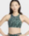 Low Resolution Nike One Strappy Back Women's Medium-Support Lightly Lined Printed Sports Bra