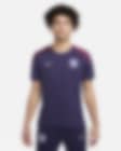 Low Resolution Męska dzianinowa koszulka piłkarska z krótkim rękawem Nike Dri-FIT Anglia Strike
