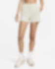 Low Resolution Shorts de tela de canalé slim de tiro alto de 8 cm para mujer Nike Sportswear Chill Knit