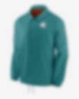 Nike Coaches (NFL Miami Dolphins) Men's Jacket.