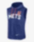 Low Resolution Nike Athletic (MLB New York Mets) Men's Sleeveless Pullover Hoodie