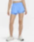 Low Resolution Nike One Dri-FIT 2-in-1 damesshorts met halfhoge taille (8 cm)