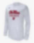 Low Resolution Ole Miss Men's Nike College Long-Sleeve T-Shirt