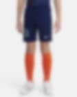 Low Resolution Fotbalové kraťasy Nike Dri-FIT Replica Nizozemsko 2024 Stadium pro větší děti, venkovní