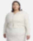 Low Resolution Cárdigan de tela de canalé slim con cierre completo para mujer (Talla grande) Nike Sportswear Chill Knit
