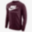 Low Resolution Nike College 365 (Morehouse) Men's Long-Sleeve T-Shirt