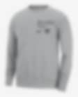 Low Resolution Sweatshirt de gola redonda NBA Nike Dri-FIT Brooklyn Nets Standard Issue para homem