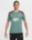 Low Resolution Ανδρική ποδοσφαιρική κοντομάνικη πλεκτή μπλούζα Nike Dri-FIT Λίβερπουλ Strike