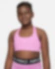 Low Resolution Bra deportivo para niñas talla grande Nike Swoosh (talla extendida)