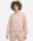 Low Resolution Nike Sportswear Collection Essentials extragroßes Fleece-Rundhals-Sweatshirt für Damen