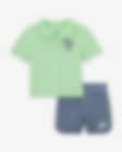 Low Resolution Nike Sportswear Create Your Own Adventure Baby (12-24M) Polo and Shorts Set