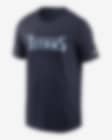 Low Resolution Nike Wordmark Essential (NFL Tennessee Titans) Men's T-Shirt