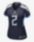 Women's Nike Julio Jones Navy Tennessee Titans Game Jersey Size: Small