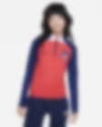 Low Resolution Πλεκτή ποδοσφαιρική μπλούζα προπόνησης Nike Dri-FIT Ατλέτικο Μαδρίτης Strike για μεγάλα παιδιά