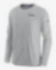 Low Resolution Nike Dri-FIT Lockup (NFL New England Patriots) Men's Long-Sleeve Top