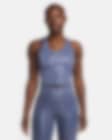 Low Resolution Nike Dri-FIT One rövid szabású, mintás női trikó
