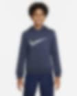 Low Resolution Sweat à capuche en tissu Fleece Nike Sportswear Repeat pour garçon plus âgé