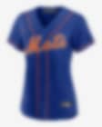 Low Resolution MLB New York Mets (Justin Verlander) Women's Replica Baseball Jersey