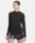 Low Resolution Γυναικεία μακρυμάνικη μπλούζα Dri-FIT για τρέξιμο με ψηλό γιακά Nike Swift