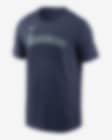 Low Resolution Seattle Mariners Fuse Wordmark Men's Nike MLB T-Shirt