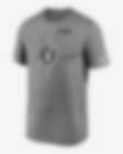 Men's Nike Las Vegas Raiders Heather Charcoal Property Of Legend  Performance T-Shirt