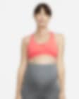 Low Resolution Brassière de sport rembourrée à maintien normal Nike Dri-FIT (M) Swoosh pour Femme (maternité)