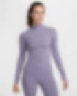 Low Resolution Långärmad tröja Nike Zenvy Dri-FIT för kvinnor