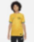 Low Resolution Australië 2022/23 Stadium Thuis Nike Dri-FIT voetbalshirt voor kids