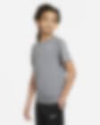 Low Resolution Nike Dri-FIT Miler-træningsoverdel til større børn (drenge)