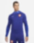 Low Resolution Ανδρική πλεκτή ποδοσφαιρική μπλούζα προπόνησης Nike Dri-FIT Ολλανδία Strike