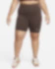 Low Resolution Nike Sportswear Classic Women's High-Waisted 8" Biker Shorts (Plus Size)