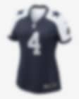 Low Resolution Camiseta de fútbol americano Game para mujer NFL Dallas Cowboys (Dak Prescott)