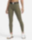 Low Resolution Nike Pro-leggings med grafik og mellemhøj talje til kvinder