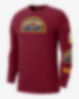 Low Resolution Denver Nuggets City Edition Men's Nike NBA Long-Sleeve T-Shirt